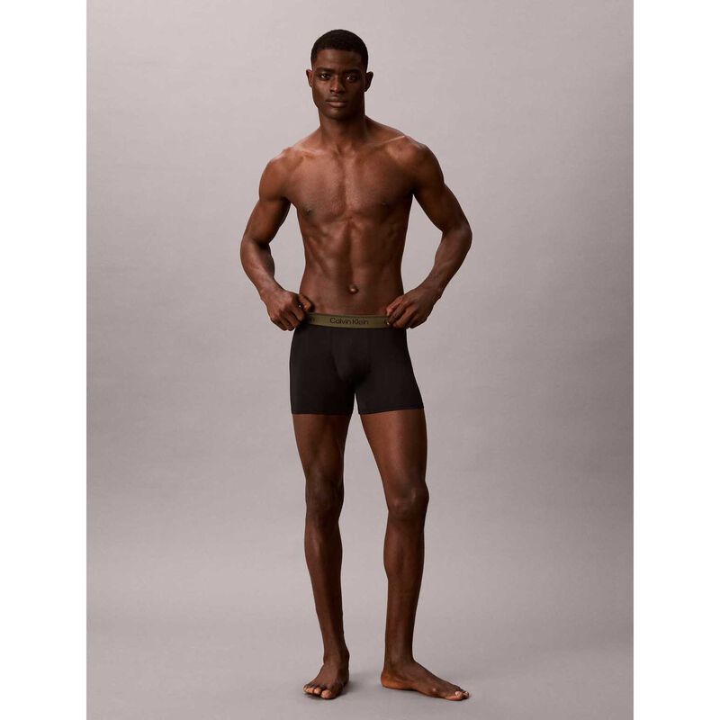 Calvin Klein Microfiber Stretch Boxer Briefs - 3 Pack image number 3